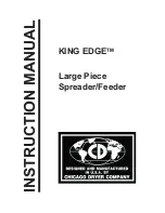 Chicago Dryer King Edge Instruction Manual preview