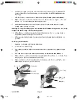 Предварительный просмотр 8 страницы Chicago Electric 02811 Assembly And Operating Instructions Manual