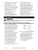 Preview for 3 page of Chicago Electric 14 Industrial Cut-off Saw 68104 Owners & Safety Instructions