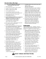 Preview for 4 page of Chicago Electric 14 Industrial Cut-off Saw 68104 Owners & Safety Instructions