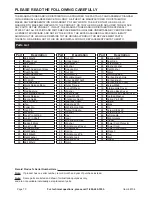 Preview for 10 page of Chicago Electric 14 Industrial Cut-off Saw 68104 Owners & Safety Instructions