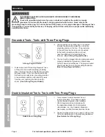 Предварительный просмотр 6 страницы Chicago Electric 35 LB Owner'S Manual And Safety Instructions