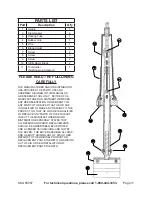 Предварительный просмотр 11 страницы Chicago Electric 36W-110V HOT BLADE DECAL REMOVER Set Up And Operating Instructions Manual