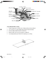 Предварительный просмотр 6 страницы Chicago Electric 37412 Assembly And Operating Instructions Manual