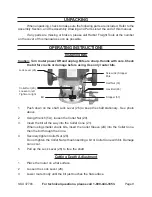 Предварительный просмотр 9 страницы Chicago Electric 37793 Set Up And Operating Instructions Manual