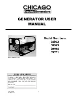 Chicago Electric 38862 User Manual preview