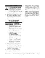 Preview for 6 page of Chicago Electric 41144 Set Up And Operating Instructions Manual