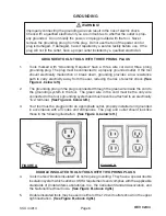 Preview for 6 page of Chicago Electric 44914 Assembly And Operating Instructions Manual