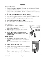 Preview for 5 page of Chicago Electric 46737 Assembly And Operating Instructions Manual