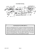 Preview for 8 page of Chicago Electric 46737 Assembly And Operating Instructions Manual