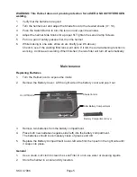 Preview for 5 page of Chicago Electric 47996 Assembly And Operating Instructions Manual