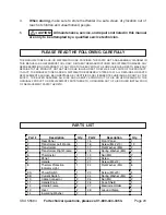 Предварительный просмотр 20 страницы Chicago Electric 55594 Assembly And Operating Instructions Manual