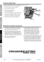 Предварительный просмотр 12 страницы Chicago Electric 56776 Owner'S Manual & Safety Instructions