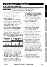 Preview for 3 page of Chicago Electric 61969 Owner'S Manual & Safety Instructions