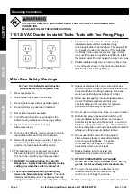 Предварительный просмотр 4 страницы Chicago Electric 61969 Owner'S Manual & Safety Instructions