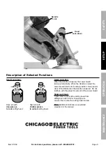 Предварительный просмотр 9 страницы Chicago Electric 61969 Owner'S Manual & Safety Instructions