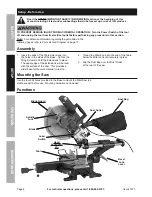 Предварительный просмотр 8 страницы Chicago Electric 61971 Owner'S Manual & Safety Instructions