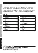 Preview for 10 page of Chicago Electric 62213 Owner'S Manual & Safety Instructions