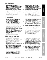 Preview for 3 page of Chicago Electric 62216 Owner'S Manual And Safety Instructions