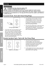 Preview for 8 page of Chicago Electric 62297 Owner'S Manual & Safety Instructions