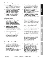 Предварительный просмотр 3 страницы Chicago Electric 62420 Owner'S Manual & Safety Instructions