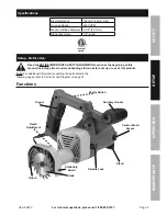 Предварительный просмотр 9 страницы Chicago Electric 62420 Owner'S Manual & Safety Instructions