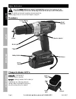 Preview for 8 page of Chicago Electric 62421 Owner'S Manual