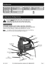 Preview for 7 page of Chicago Electric 62422 Owner'S Manual & Safety Instructions