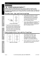 Предварительный просмотр 6 страницы Chicago Electric 62800 Owner'S Manual & Safety Instructions