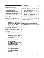 Preview for 2 page of Chicago Electric 65588 Set Up, Operating, And Servicing Instructions