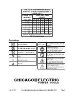 Предварительный просмотр 9 страницы Chicago Electric 65766 Owner'S Manual