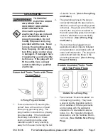 Preview for 8 page of Chicago Electric 66006 Set Up And Operating Instructions Manual