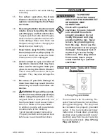 Предварительный просмотр 5 страницы Chicago Electric 66508 Assembly And Operating Instructions Manual