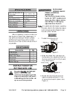 Preview for 12 page of Chicago Electric 66672 Set Up And Operating Instructions Manual