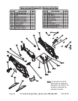 Preview for 26 page of Chicago Electric 66755 Set Up And Operating Instructions Manual