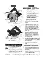 Предварительный просмотр 13 страницы Chicago Electric 67080 Set Up And Operating Instructions Manual