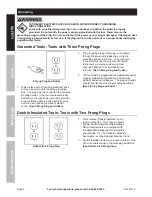 Предварительный просмотр 6 страницы Chicago Electric 67119 Owners Manual & Safety Manual