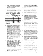 Preview for 4 page of Chicago Electric 67411 Set Up And Operating Instructions Manual