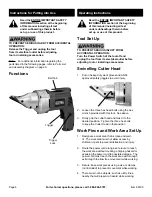 Предварительный просмотр 6 страницы Chicago Electric 68199 Owner'S Manual