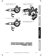 Предварительный просмотр 11 страницы Chicago Electric 68316 Owner'S Manual & Safety Instructions