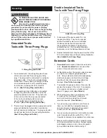 Предварительный просмотр 6 страницы Chicago Electric 68523 Owner'S Manual & Safety Instructions