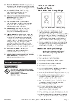 Предварительный просмотр 3 страницы Chicago Electric 68819 Manual