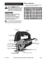 Предварительный просмотр 7 страницы Chicago Electric 68821 User Manual