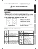 Preview for 7 page of Chicago Electric 68857 Owner'S Manual & Safety Instructions