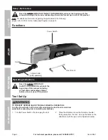 Предварительный просмотр 6 страницы Chicago Electric 68861 Owner'S Manual