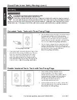 Предварительный просмотр 6 страницы Chicago Electric 68987 Owners &  Safety Manual