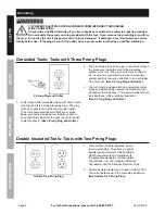 Preview for 8 page of Chicago Electric 69078 Owner'S Manual & Safety Instructions