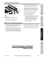 Предварительный просмотр 15 страницы Chicago Electric 69480 Owner'S Manual & Safety Instructions