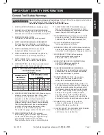 Предварительный просмотр 3 страницы Chicago Electric 69683 Owner'S Manual & Safety Instructions