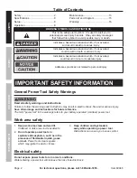 Предварительный просмотр 2 страницы Chicago Electric 69946 Owner'S Manual